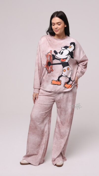 TAFFI komplet MICKEY beż
