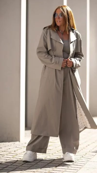 BASTET Płaszcz Prochowiec Fango