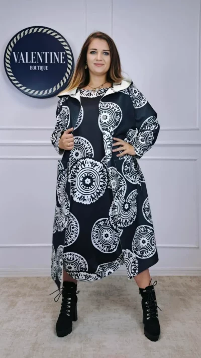 TAFFI płaszcz HERON mandale