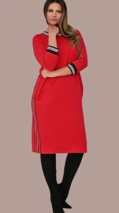 SASHA FERRANO Sukienka ROMA (czerwona)