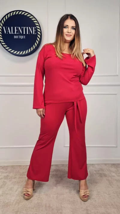 TAFFI komplet dresowy FEDERO (malina)