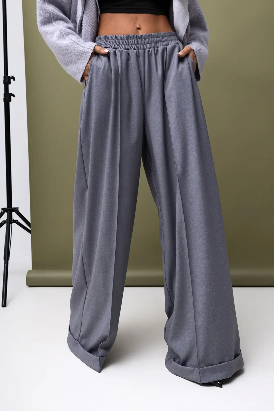 mco spodnie obsessed szary n1