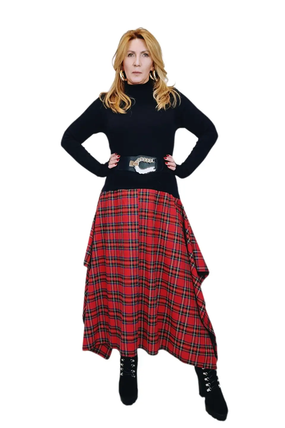 minouu sukienka anais czerwona 7