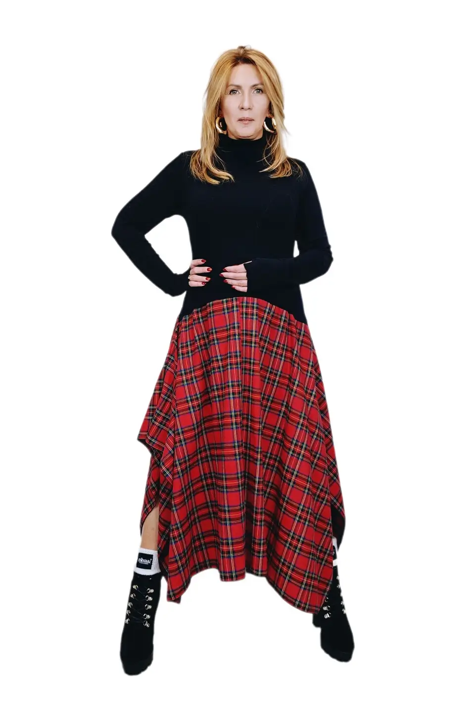 minouu sukienka anais czerwona 8