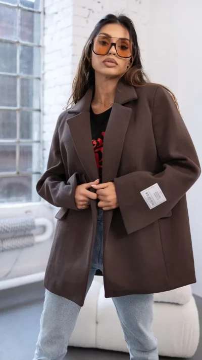 MISS CITY OFFICIAL Marynarka Number (brąz)