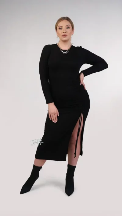 TAFFI sukienka LAMI (czarna)