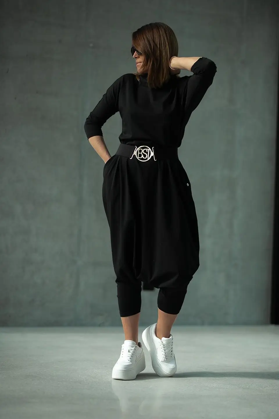 bastet kombinezon baggy czarny 2