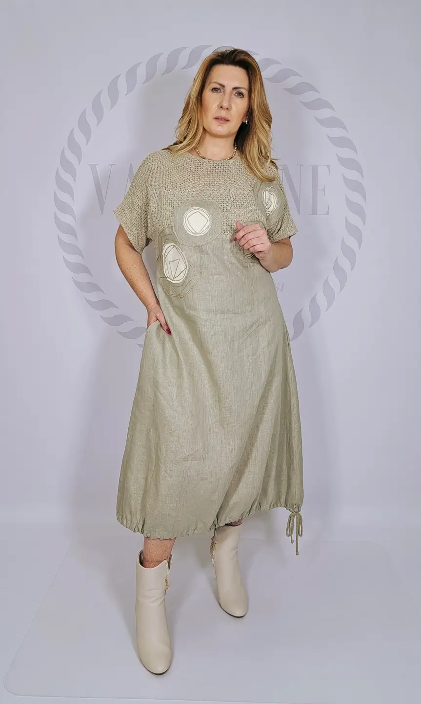 zele sukienka koła natural 3635 1