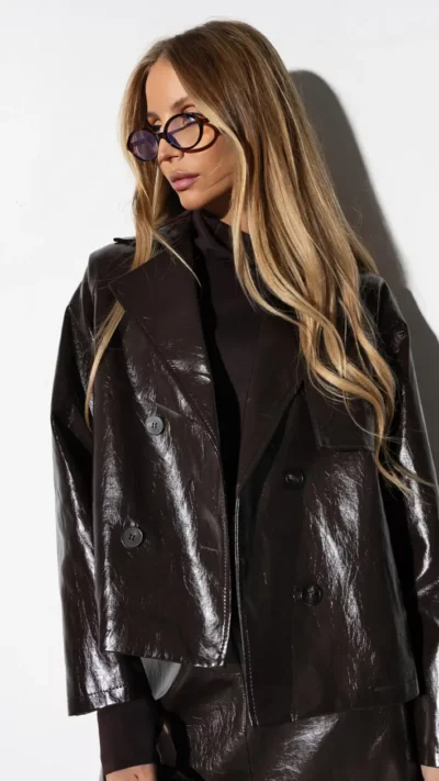 CARMEL Kurtka damska LUNARA (czekolada)