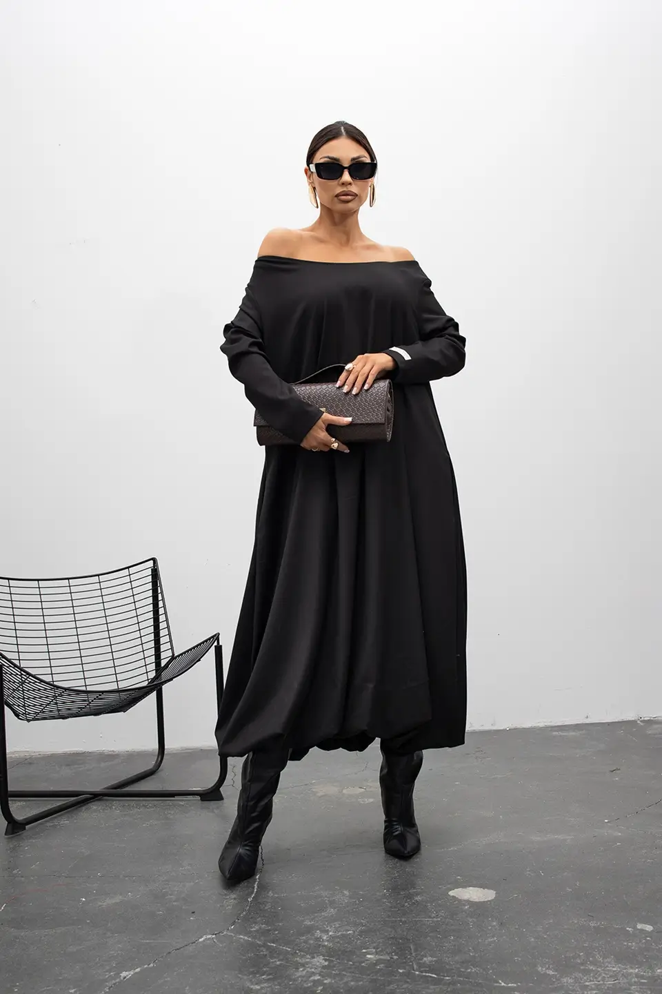 mco sukienka bombka edition czarny 2