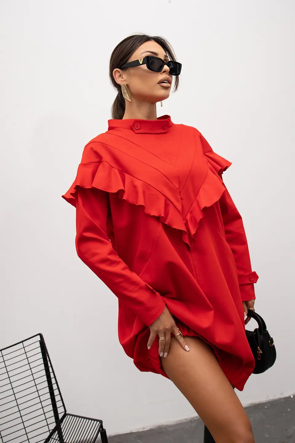 mco sukienka miracle czerwony 1