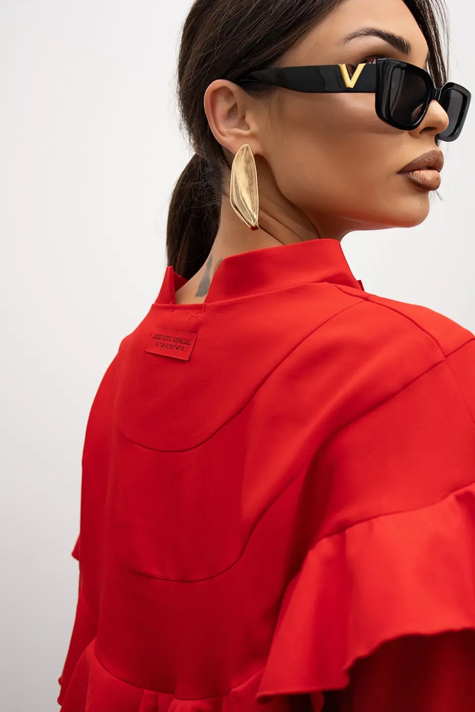 mco sukienka miracle czerwony 4